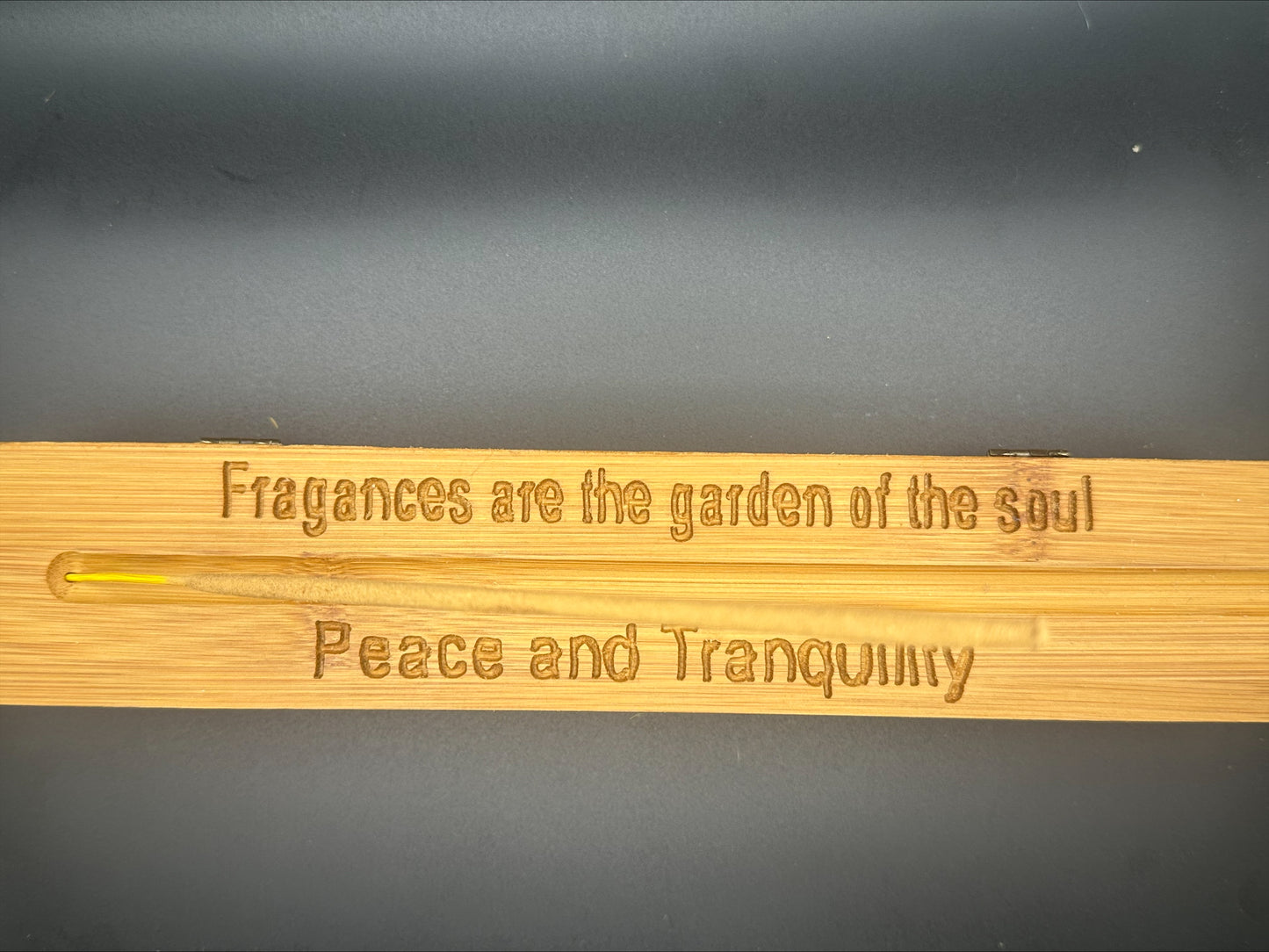 Incense holder plus incense stick storage