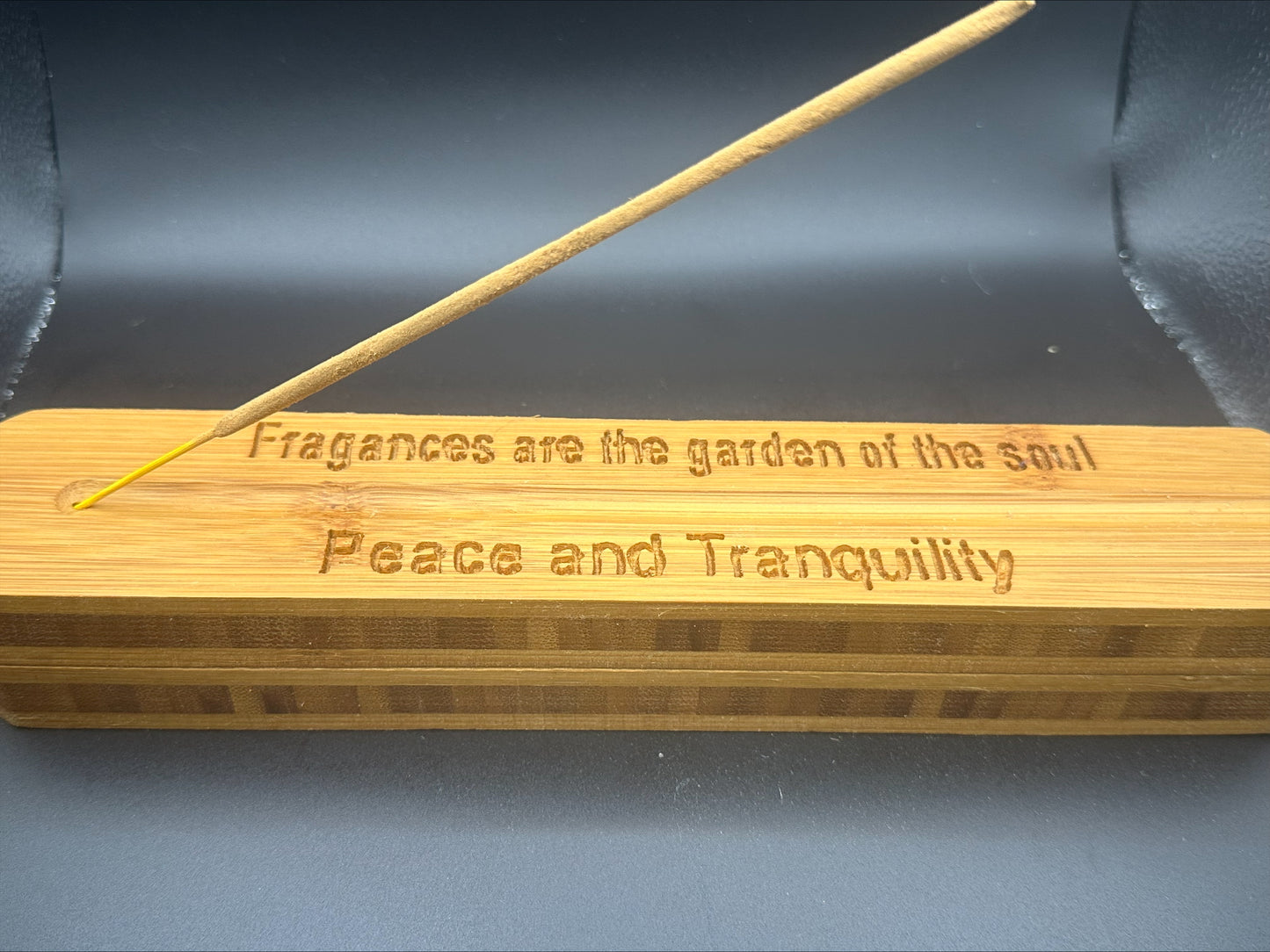Incense holder plus incense stick storage
